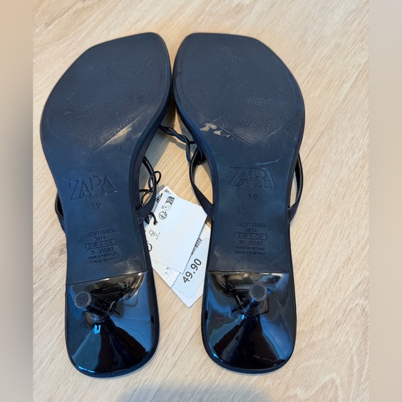 Zara Kitten Heel Sandals - Picture 4 of 6